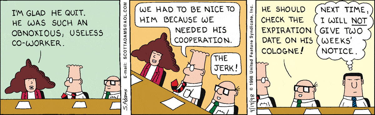 Dilbert Cartoon